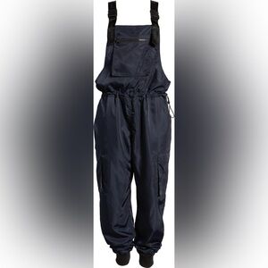 Ivy Park Navy Cargo Harness Overalls